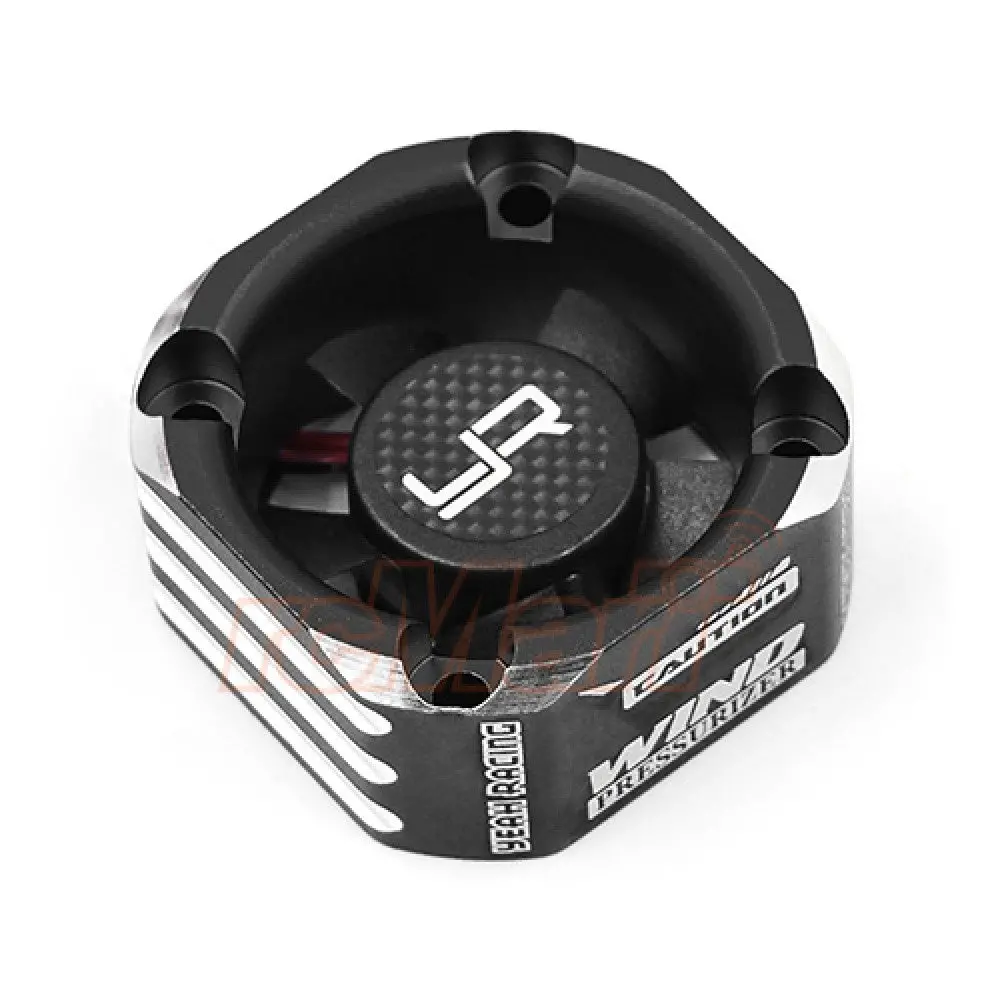 Yeah Racing Aluminum Case 30Mm Booster Cooling Fan (Black) (Ya-0576Bk) 1