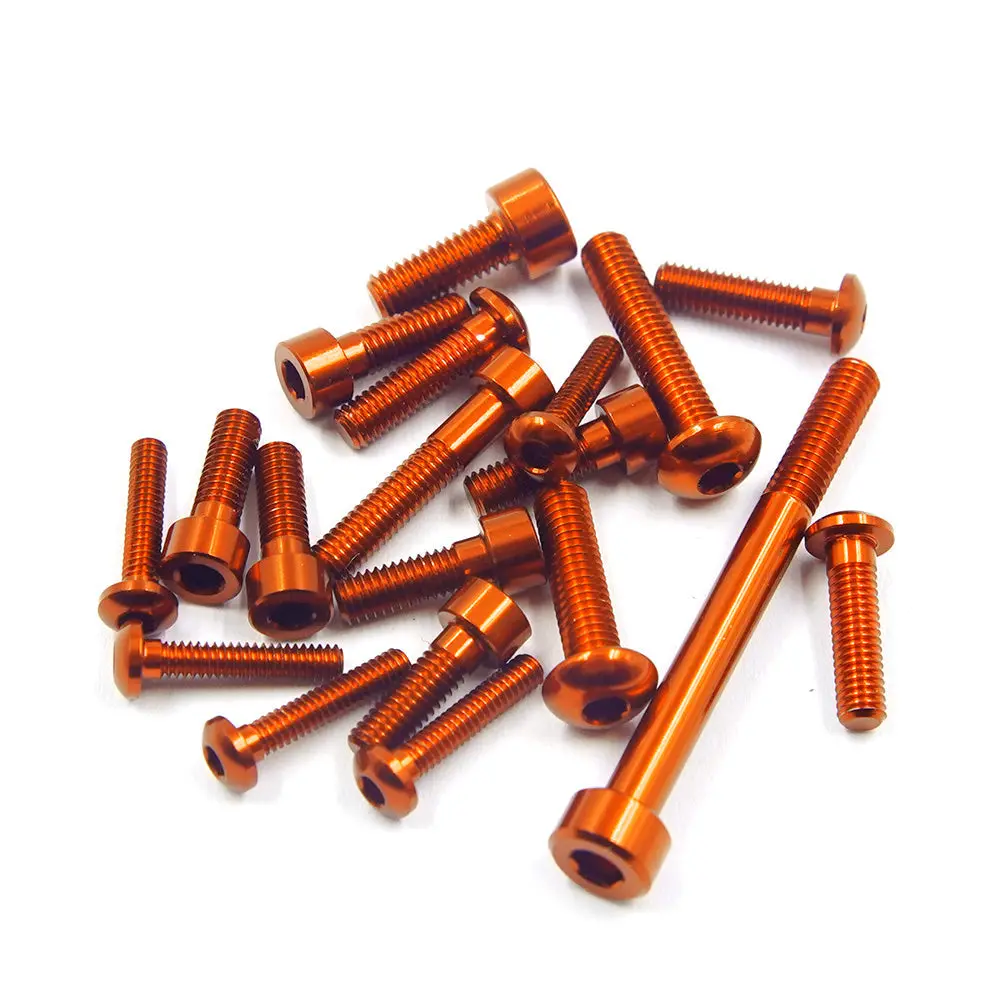 Yeah Racing Aluminum Screws Set For Sanwa M17 (Ya-0733Or) 1