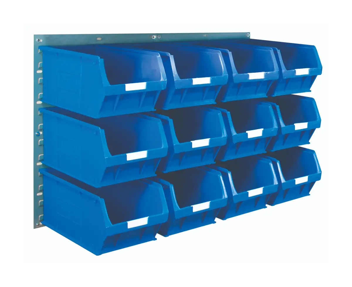 Storage Bin Rack Kit With 12 Tc5 Bins 1