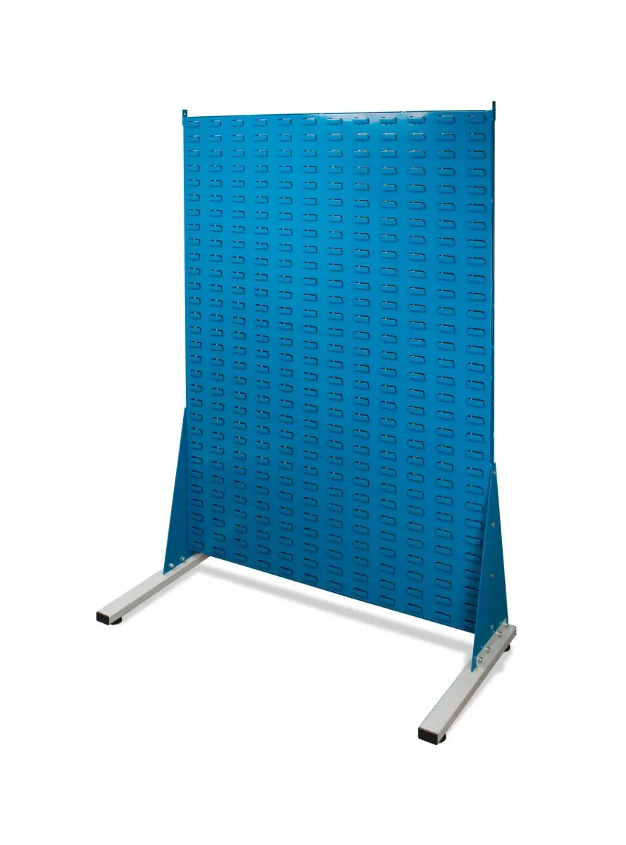 Single Sided Floor Standing Louvre Panels 1