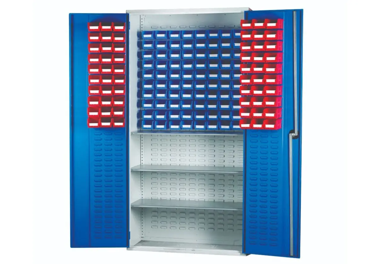 Large Storage Bin Cabinet - 60 X Tc1, 80 X Tc2 1