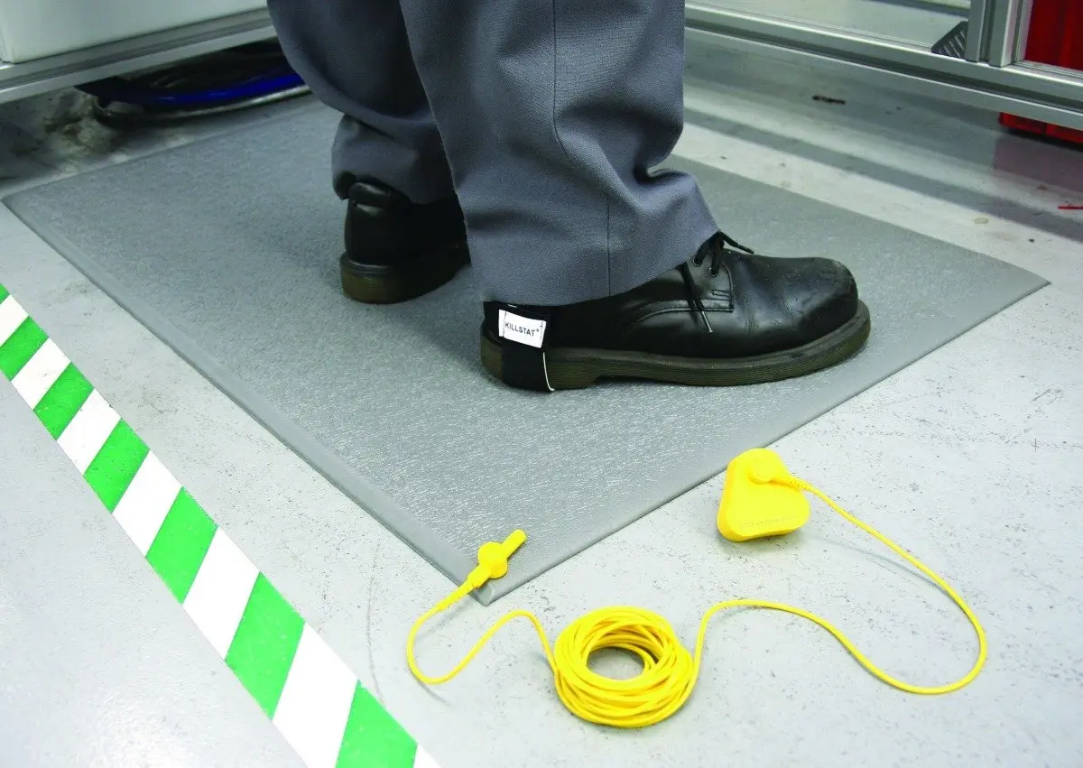 Statmat Anti-Static Esd Floor Matting Roll - Custom Length 1