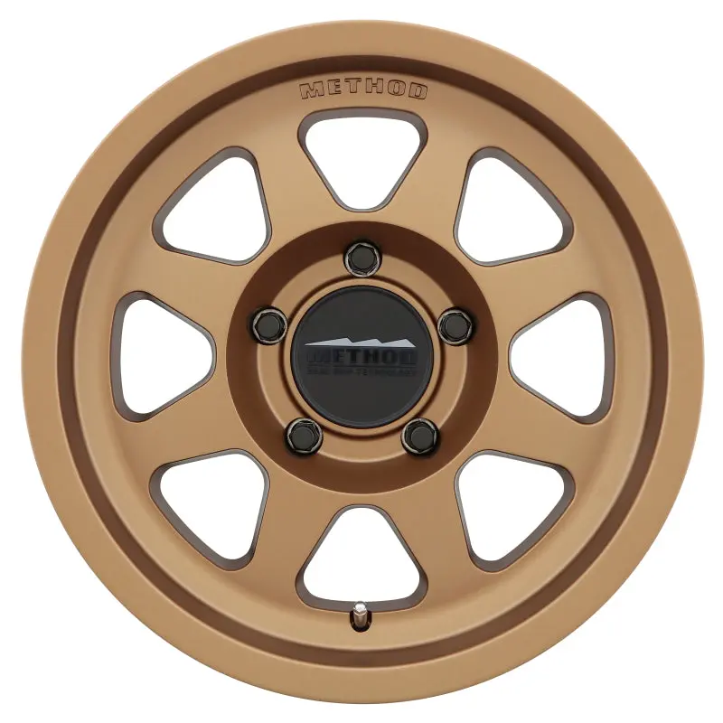 Method Mr701 Alloy Wheel – 17X7.5 Inches, +30Mm Offset, 5X110 Bolt Pattern, Bronze Finish 1