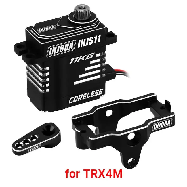Injora Coreless High Torque Micro Servo For 1/18 Trx4m (Injs11-4Mbk) 1