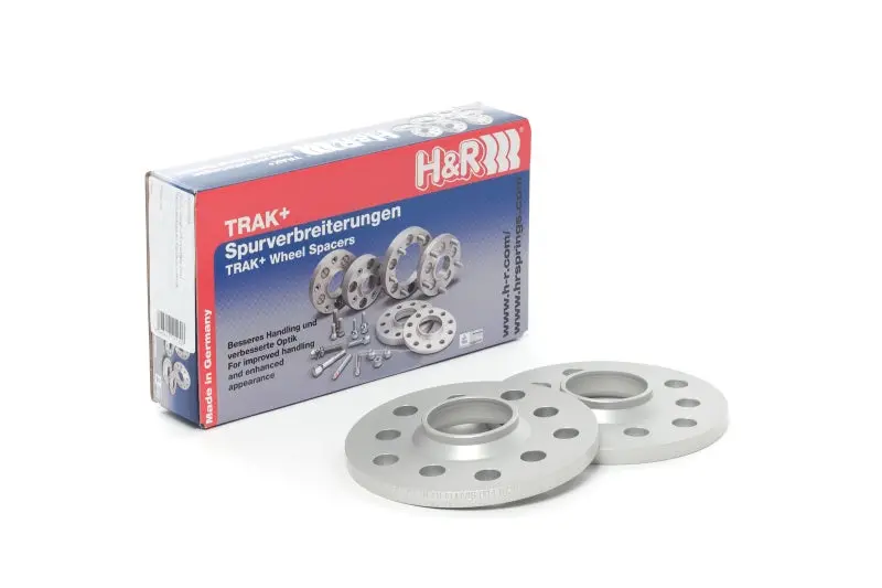 H&R Trak+ 15Mm Wheel Spacers – 5X114.3 Bolt Pattern, 64.1Mm Center Bore, M12X1.5 Thread – Black Anodized 1