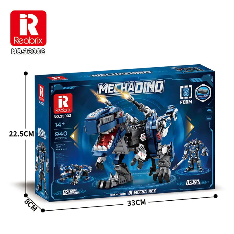 Reobrix Mecha Dino Mecha Rex 1