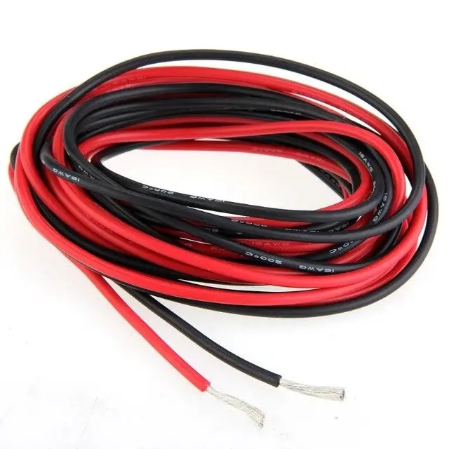 Silicone Wire 20Awg - 3Ft, Red & Black 1