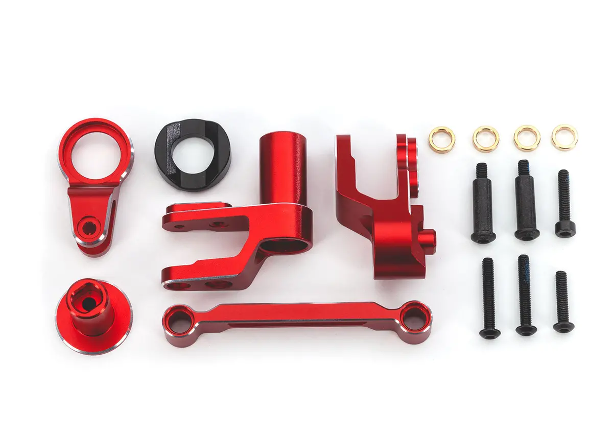 Traxxas Red Aluminum Steering Bellcranks (10246-Red) 1