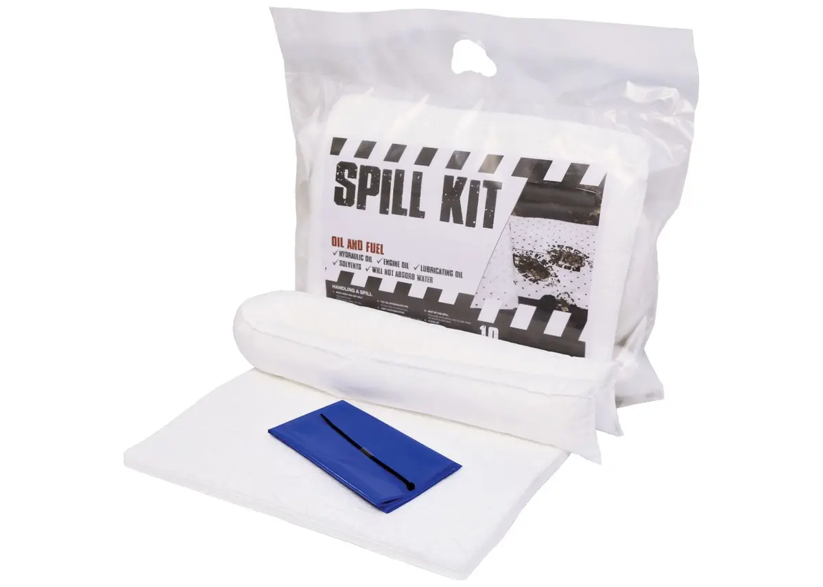 10 Litre Mini Oil Spill Kit 1