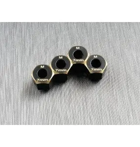 Samix Trx4-M Brass Hex Adapter (7Mm) (Trx4m-4063-7) 1
