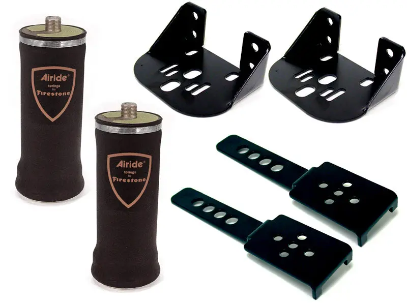 Ridetech Airoverleaf Sideframe Bracket Kit – 2,000 Lb Capacity, 2.5-Inch Leaf Spring Mounting System 1
