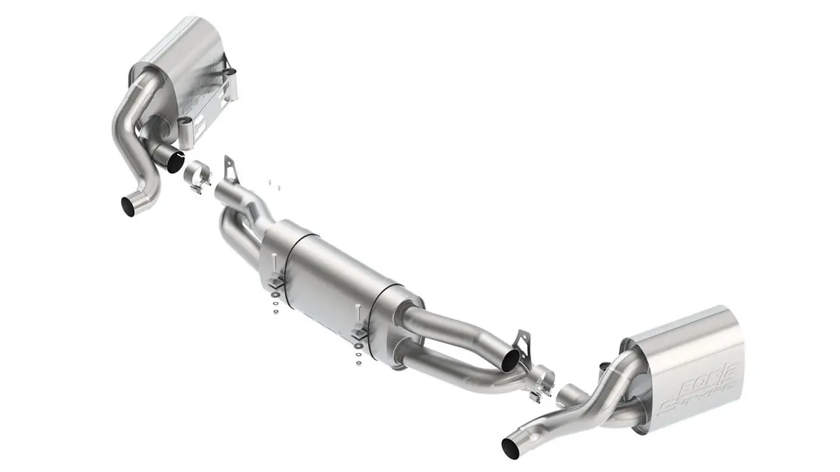 Borla S-Type Cat-Back Exhaust For 2013–2015 Porsche 911 (991) 3.8L Carrera 1