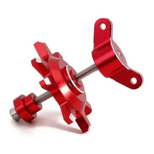 Injora Black/Red Metal Tire Assembly Disassembly Auxiliary Tool For 1.9 2.0 2.2 Inch Beadlock Wheels 1