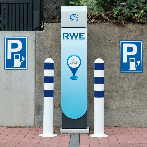 Ev Charger Protection Bollards (Powder Coated) 1