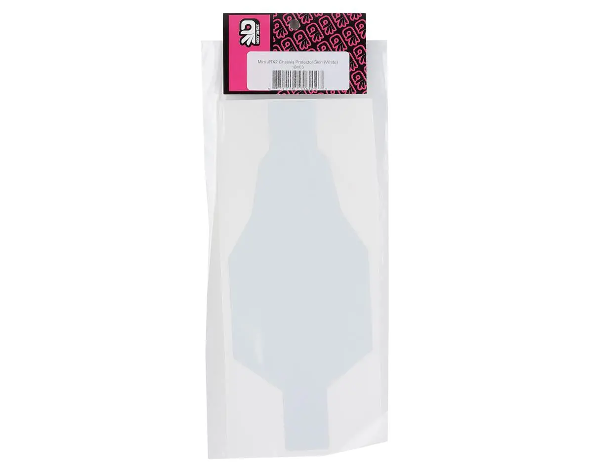 175Rc Mini Jrx2 Chassis Protective Sheet (White) (175-18403) 1