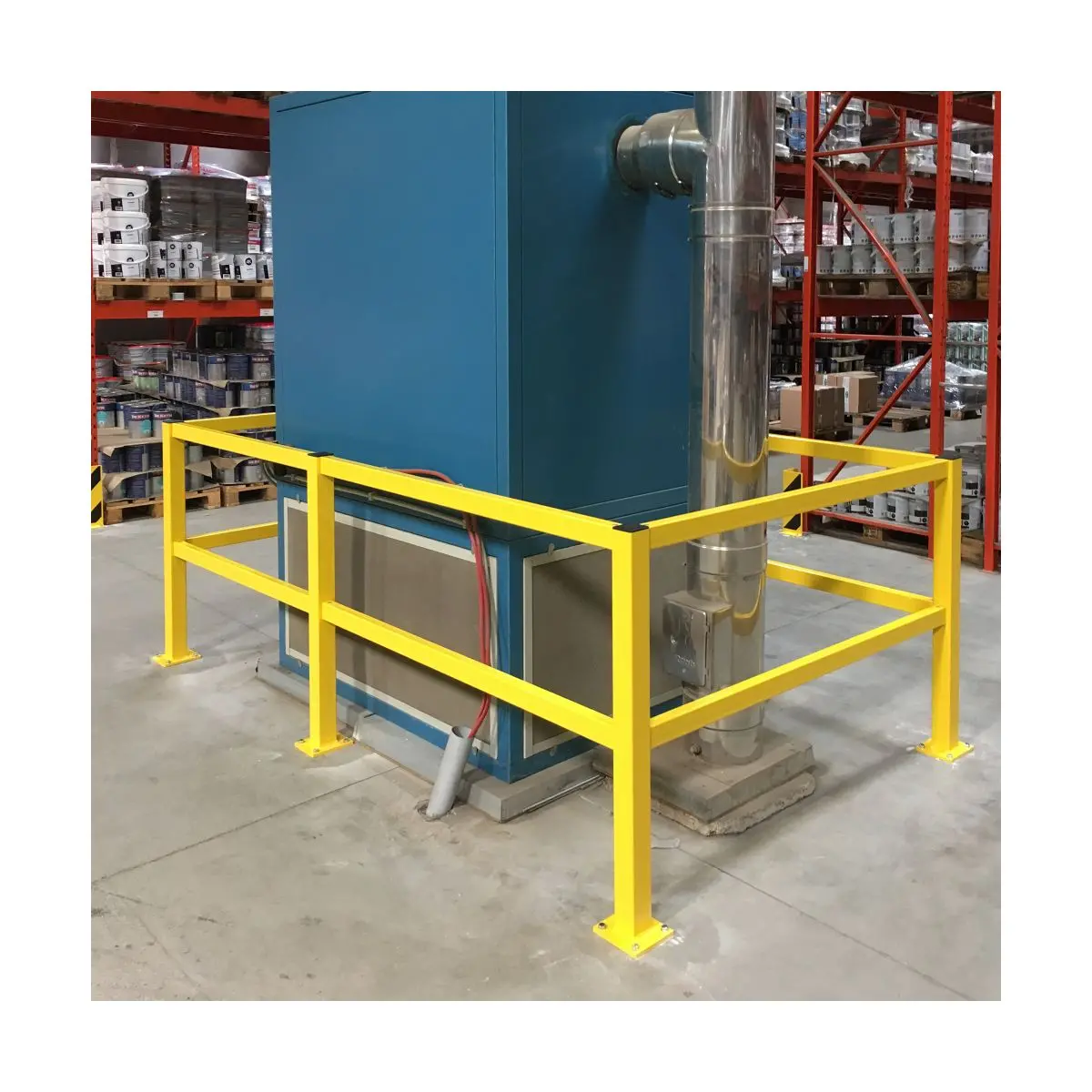 Indoor Impact Protection Barrier System 1