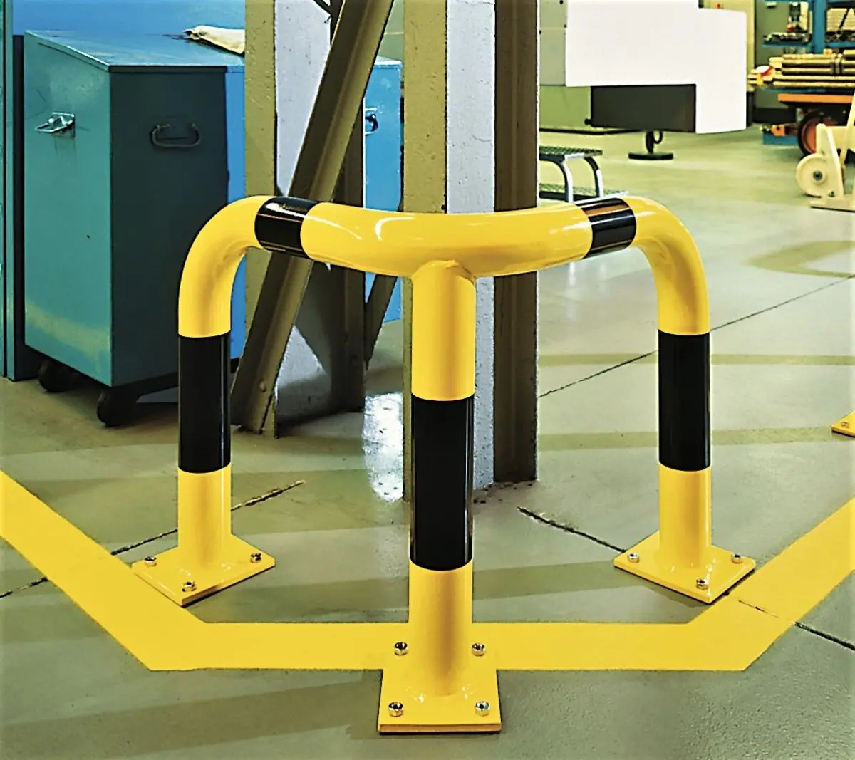 Warehouse Corner Protection Hoop Barriers 1
