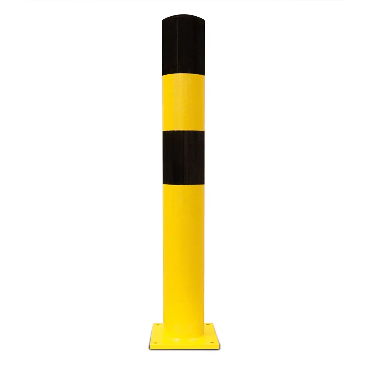 Heavy-Duty Warehouse Bolt Down Bollard (90-159Mm) 1
