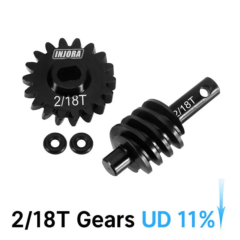 Injora Overdrive Underdrive Gears For Scx24 Ax24 (Scx24-77-18T) 1