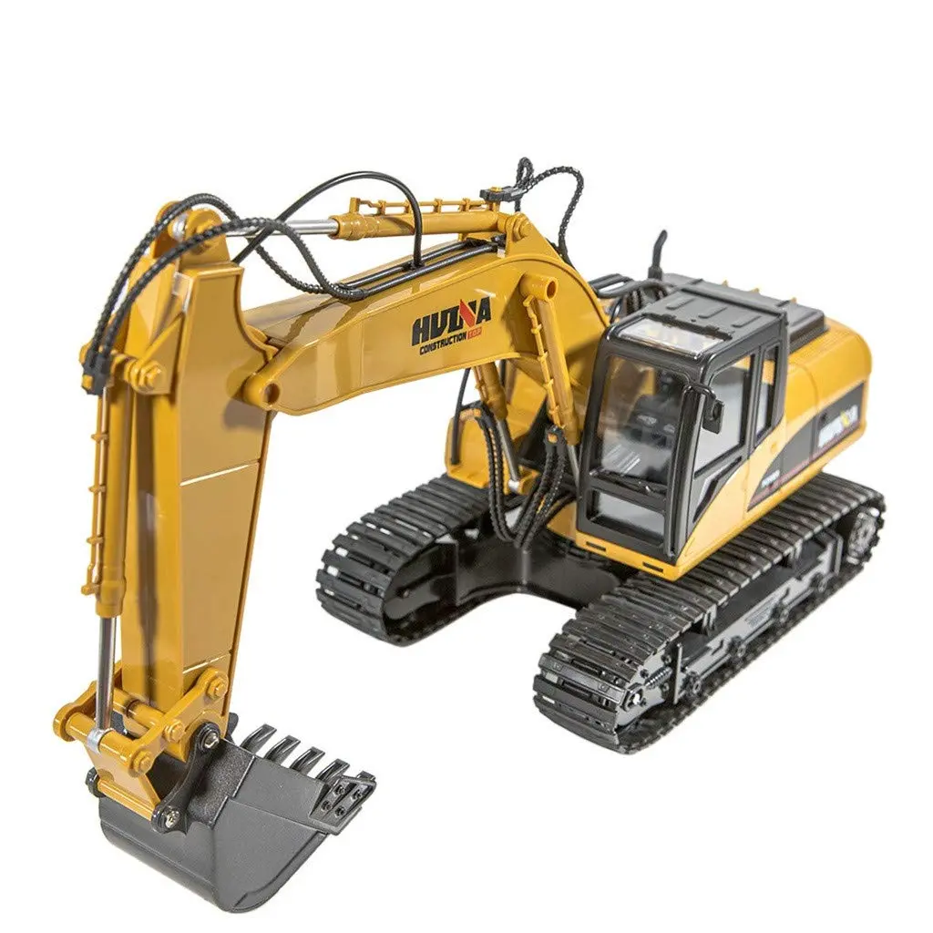 Imex Huina 1594 Rc Excavators Professional Digger Construction Vehicle (Yellow) (Hun11594) 1
