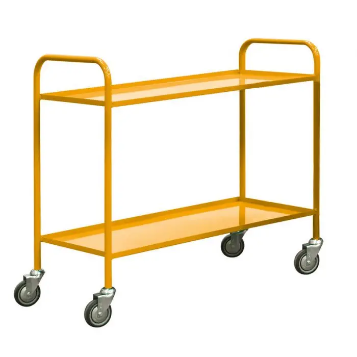 2 Tier Economy Shelf Trolley 1