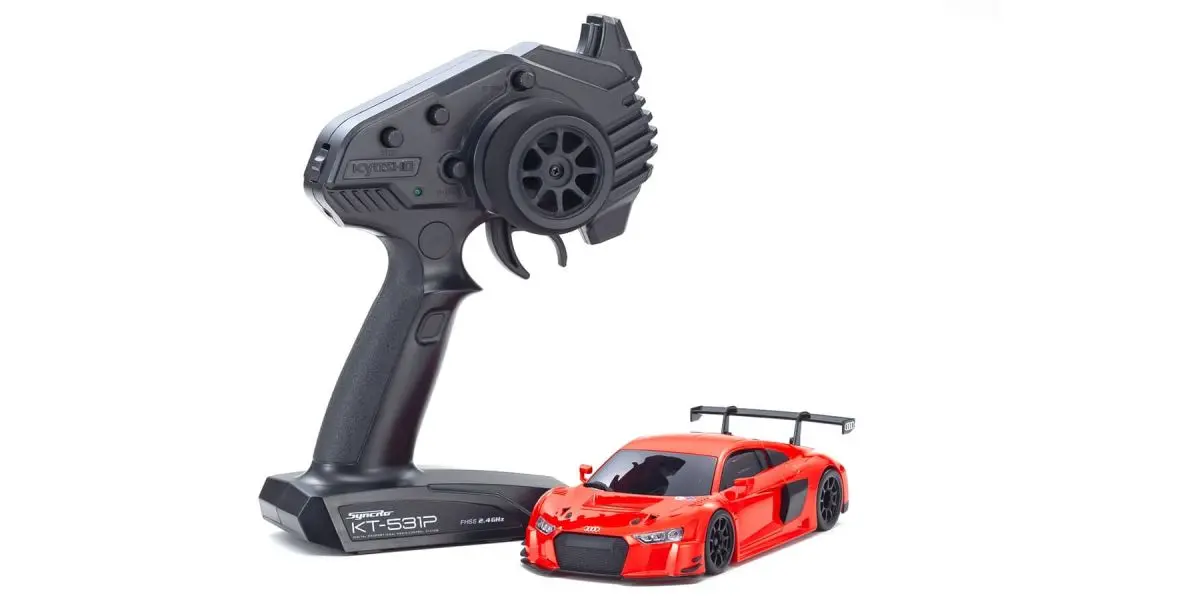 Kyosho Mini-Z Rwd Audi R8 Lms 2015 "Red" Readyset 32323R 1