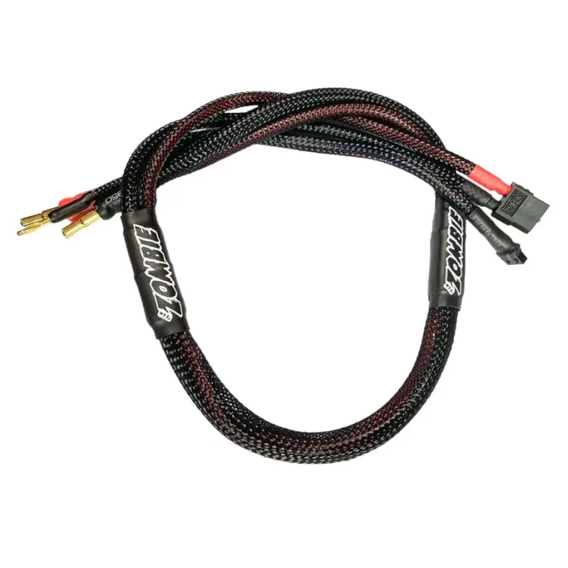 Zombie Xt60, 4/5Mm Plug 600Mm Balance Charging Cable (All Black) 1