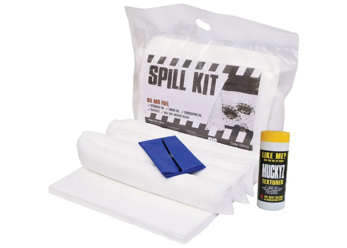 20 Litre Oil And Fuel Spill Kit In Break Pack 1