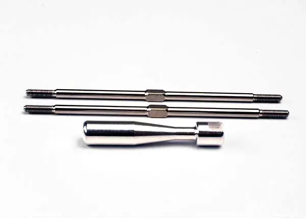 Traxxas: Turnbuckles, Titanium 105Mm (2) (2339X) 1
