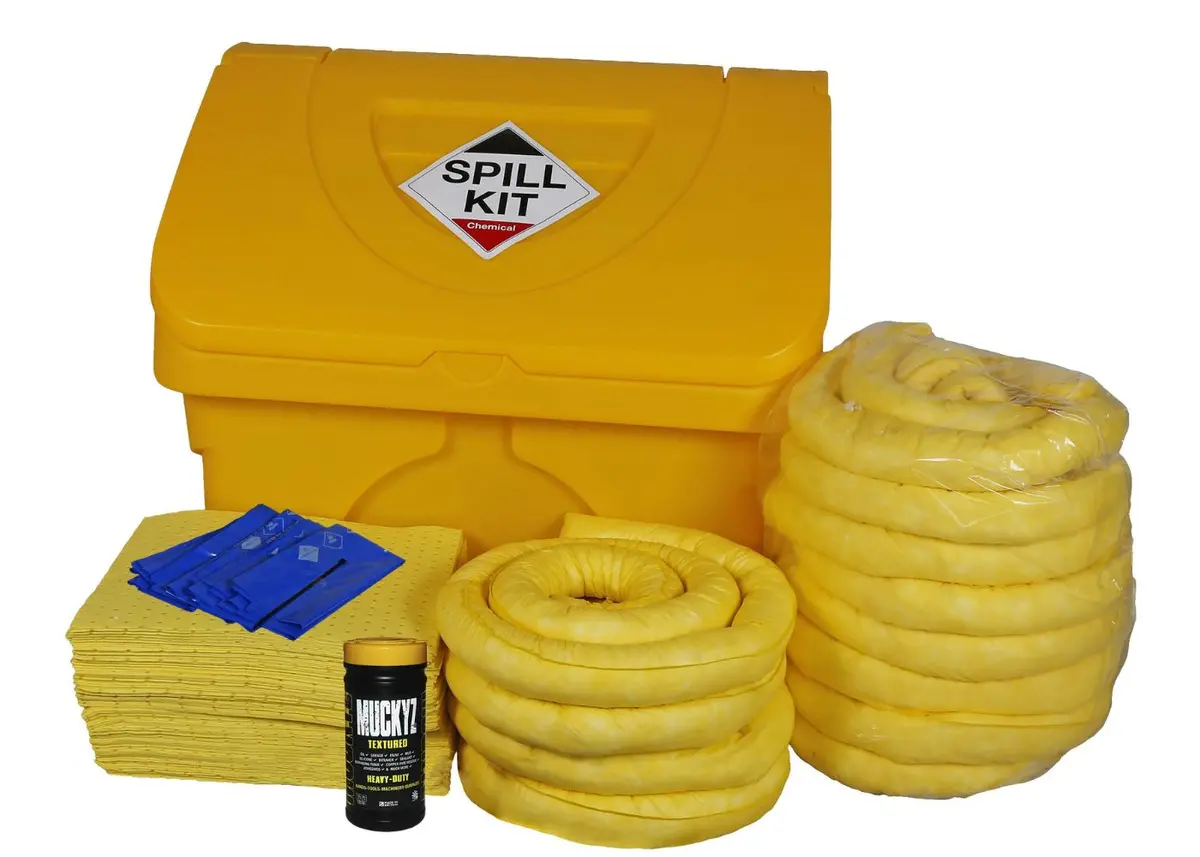 240 Litre Chemical Spill Kit With Storage Bin 1