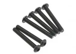 Traxxas Screws, 3X23mm Button-Head Machine (Hex Drive) (6) (2591) 1