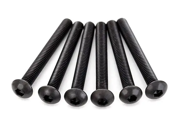 Traxxas Screws, 4X35mm Button-Head Machine (Hex Drive) (6) (2595) 1