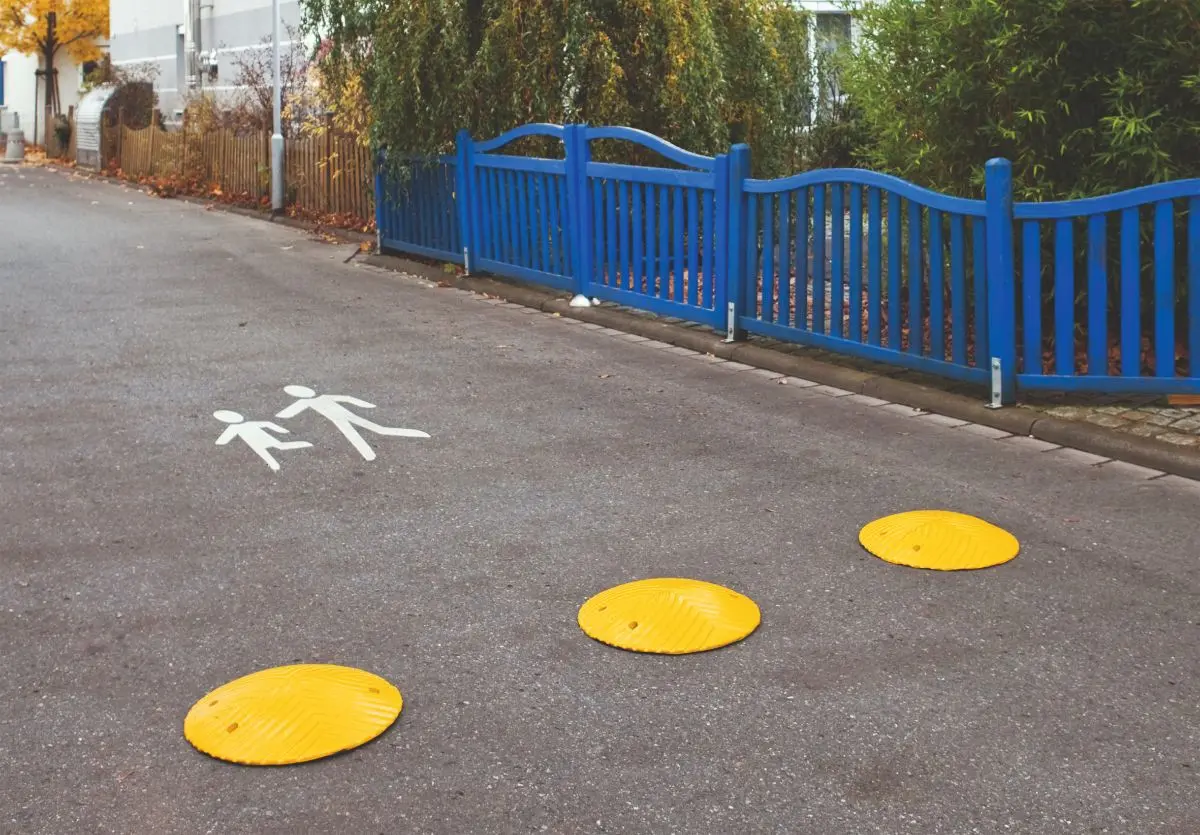 Circular Speed Reduction Bumps 1