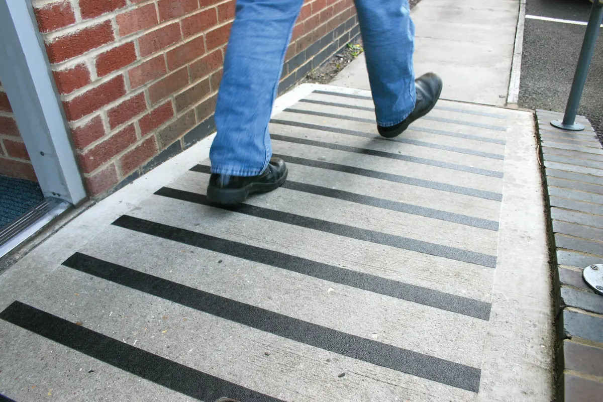 Black Non-Slip Tape for Stairs and Steps