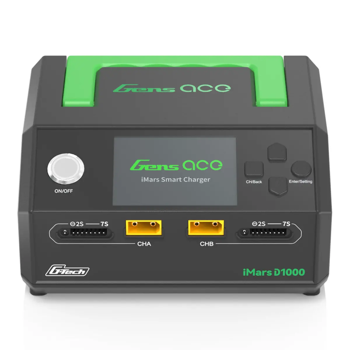 Gens Ace Imars D1000 Smart Charger | Dual Channel | Ac 1000W | G-Tech(Gead1000-Ub) 1