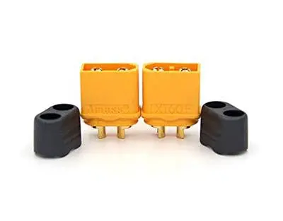 Xt60 Male With Sheath Connector 2-Pack 1