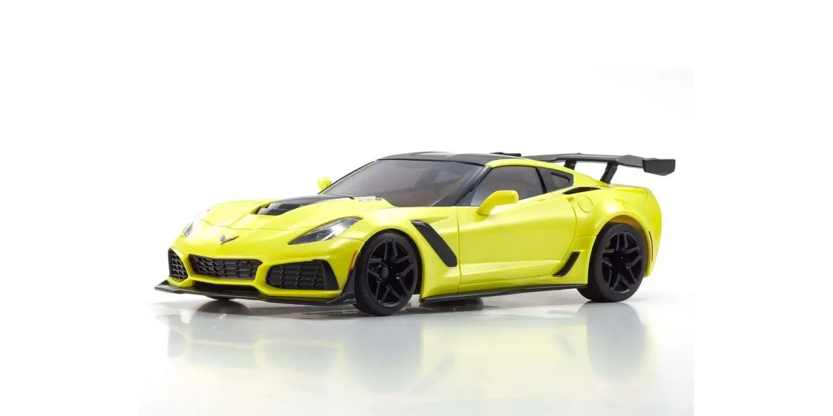 Kyosho Mini-Z Rwd Corvette Zr1 Yellow W/Led (32334Y) 1