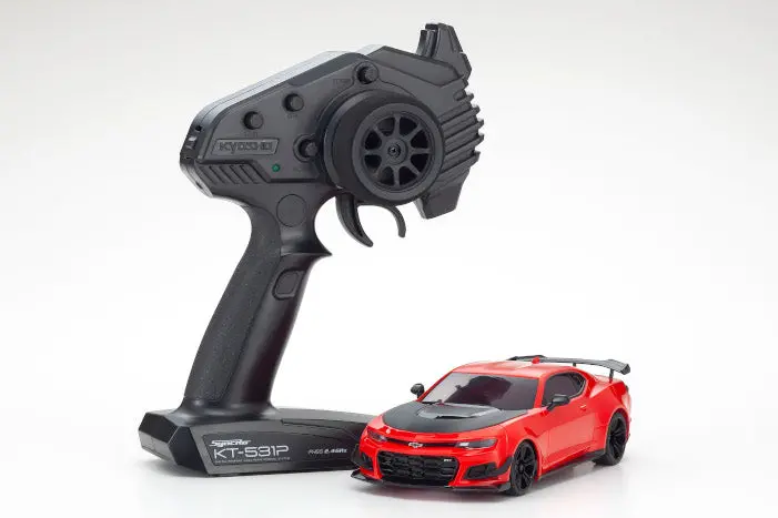 Kyosho Mini-Z Rwd Camaro Zl1 Summit Red W/Led (32339R) 1