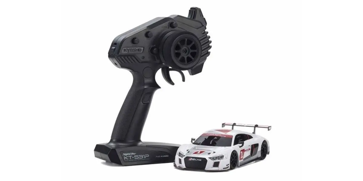 Kyosho Mini-Z Rwd Audi R8 Lms 2015 “White” Readyset Rtr (32344As) 1