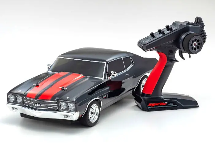 Kyosho Fazer Mk2 Chevelle Tuxedo (Black /Red) (34416T2) 1