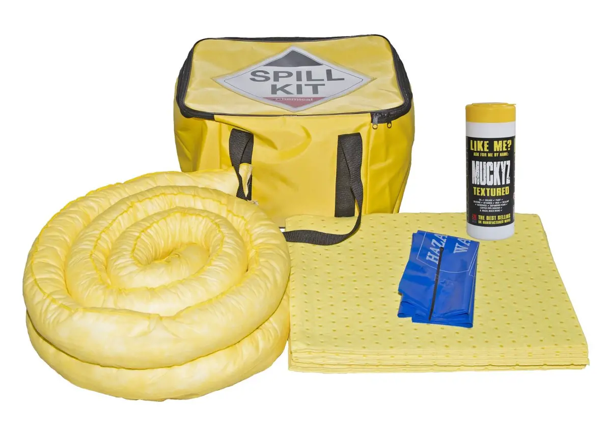 35 Litre Chemical Spill Kit In Cube Bag 1