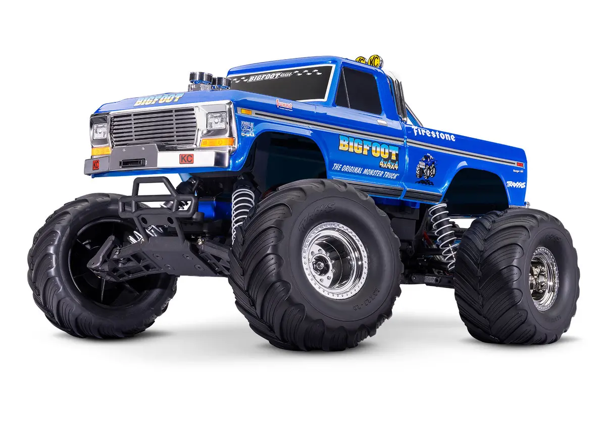 Traxxas Bigfoot® No. 1: 1/10 Scale Officially Licensed Replica Monster Truck With Tq™ 2.4Ghz Radio (36234-8) 1