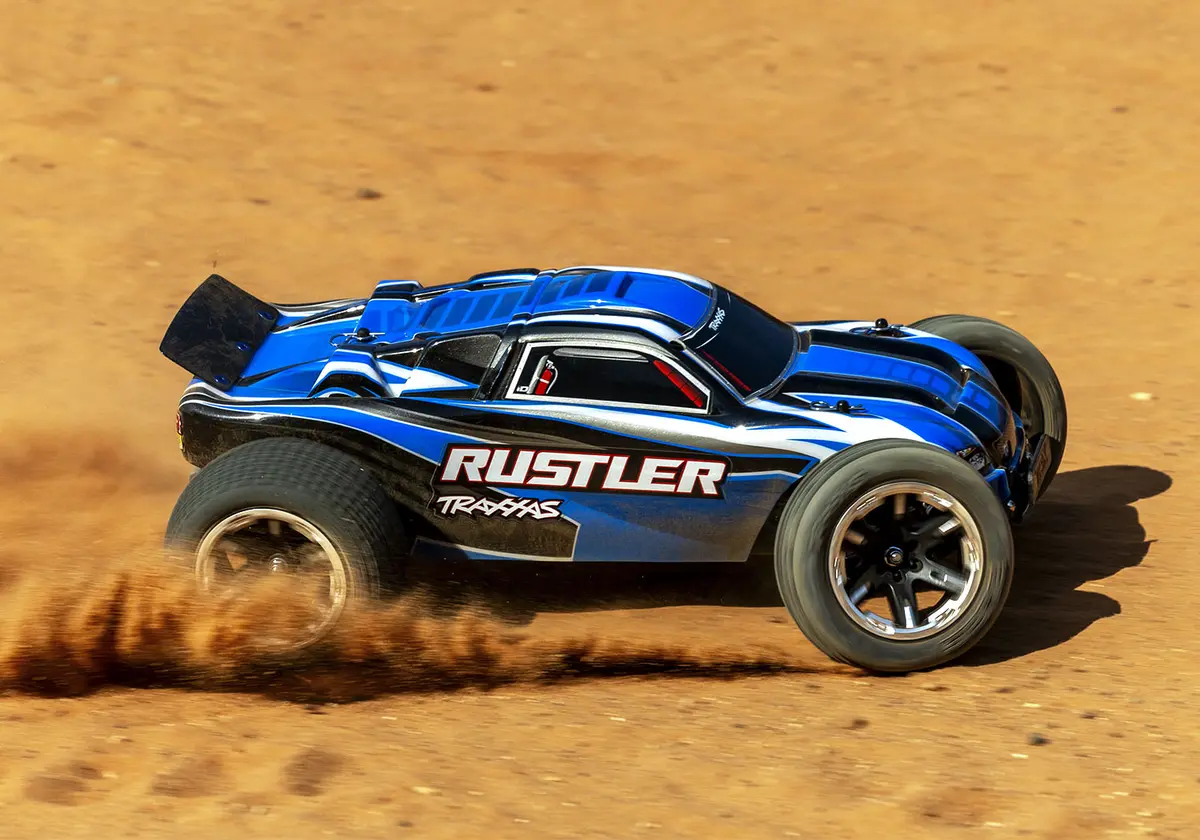 Traxxas Rustler 1/10 Scale Stadium Truck W/Usb-C (Tra37054-8) 1