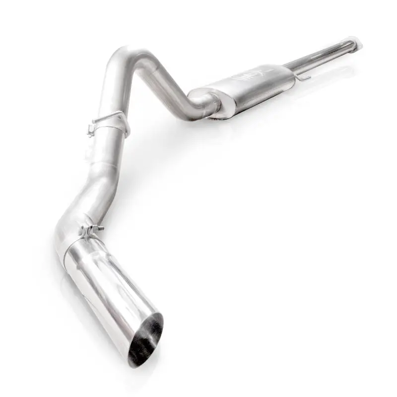 Stainless Works 3.5-Inch Cat-Back Exhaust For 2015–2016 Ford F-150 2.7L/3.5L Engines – S-Tube Muffler, Factory-Style Connections 1