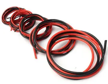 Friendly Hobbies Black/Red 20Awg Silicone Wire 1