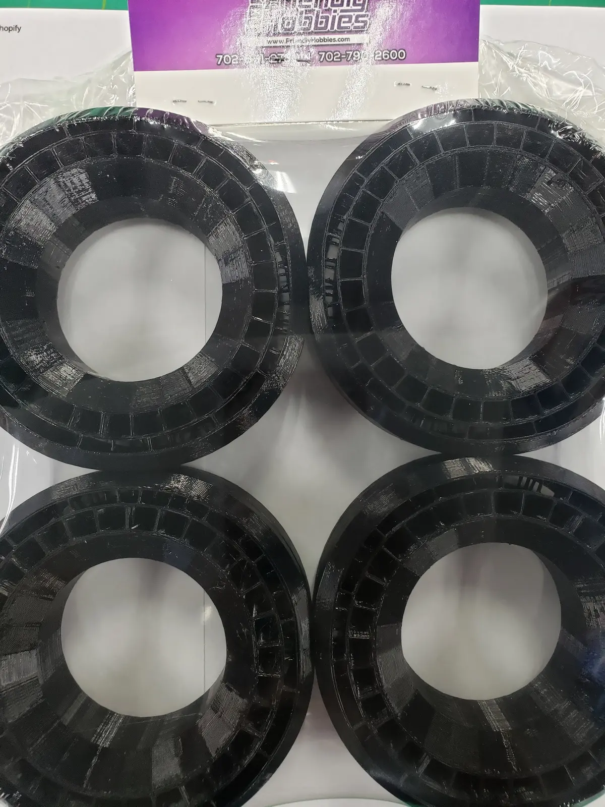 Friendly Hobbies Crawler Tire Inserts - 3D Printed Tpu 1