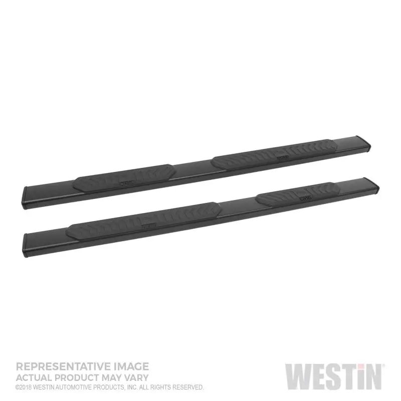 Westin R5 Nerf Step Bars – Heavy-Duty Black Running Boards For 2019 Chevrolet Silverado/Sierra 1500 Crew Cab 1