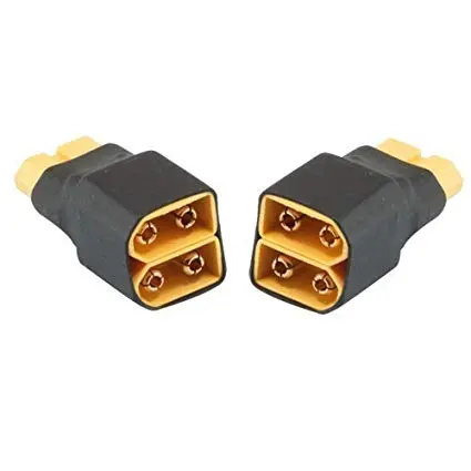Xt60 Female To Y Male Connector (1) 1