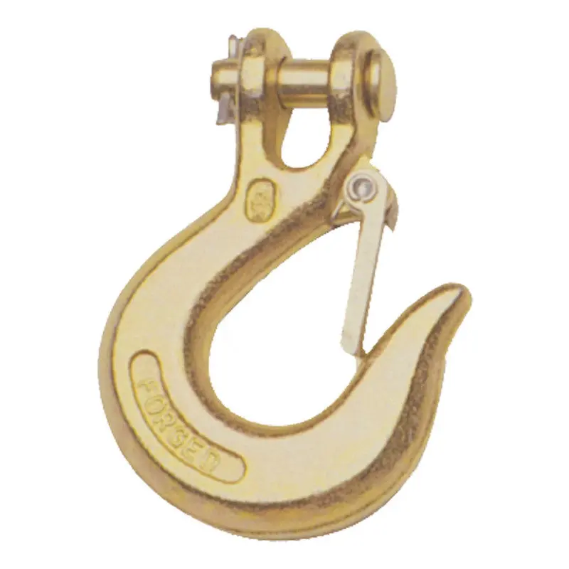 Curt Heavy-Duty Safety Latch Clevis Hook – 1/4-Inch Pin, 7,800-Pound Working Load Limit 1