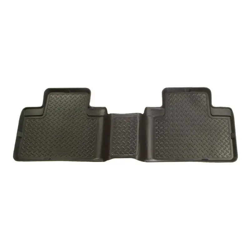 Husky Liners Classic-Style Floor Mats – Black, Second-Row Fit For 2000–2003 Nissan Xterra & Frontier Crew Cab 1